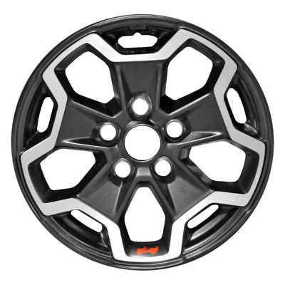 Refurbished 17" Polished Black With Red Sticker Aluminum Alloy Factory OEM Wheel (OW-AQET2R-U90)