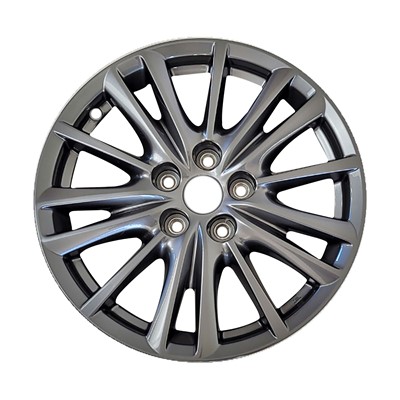 Refurbished 17" Dark Bluish Charcoal Aluminum Alloy Factory Wheel (OW-AAUE4C-U30)