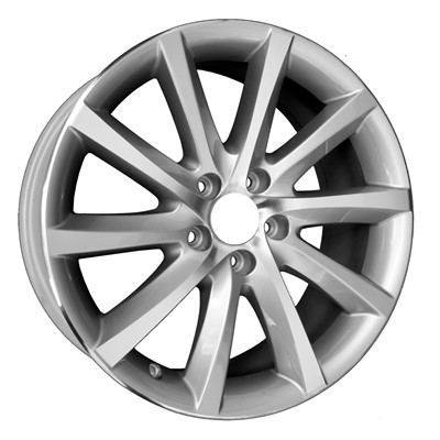OW-AJ3HZB-U10 OEM Factory Wheel 18" 5x112.0 Machined And Light Grey