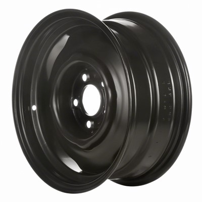 Refurbished 1980-2000 Dodge Ram Van 15" Black Steel Factory OEM Wheel (OW-SP3GKB-U45)