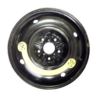 Refurbished 16" Black Steel Factory Wheel (OW-SPHHDJ-U45)