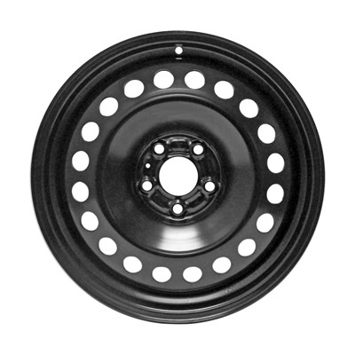 Refurbished 2014-2023 Jeep Cherokee 17" Black Steel Factory OEM Wheel (OW-SGYFUB-U45)