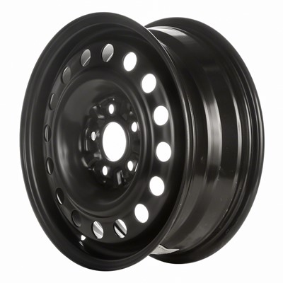 Refurbished 1997-2004 Mitsubishi Diamante 16" Black Steel Factory OEM Wheel (OW-SKQM5Z-U45)